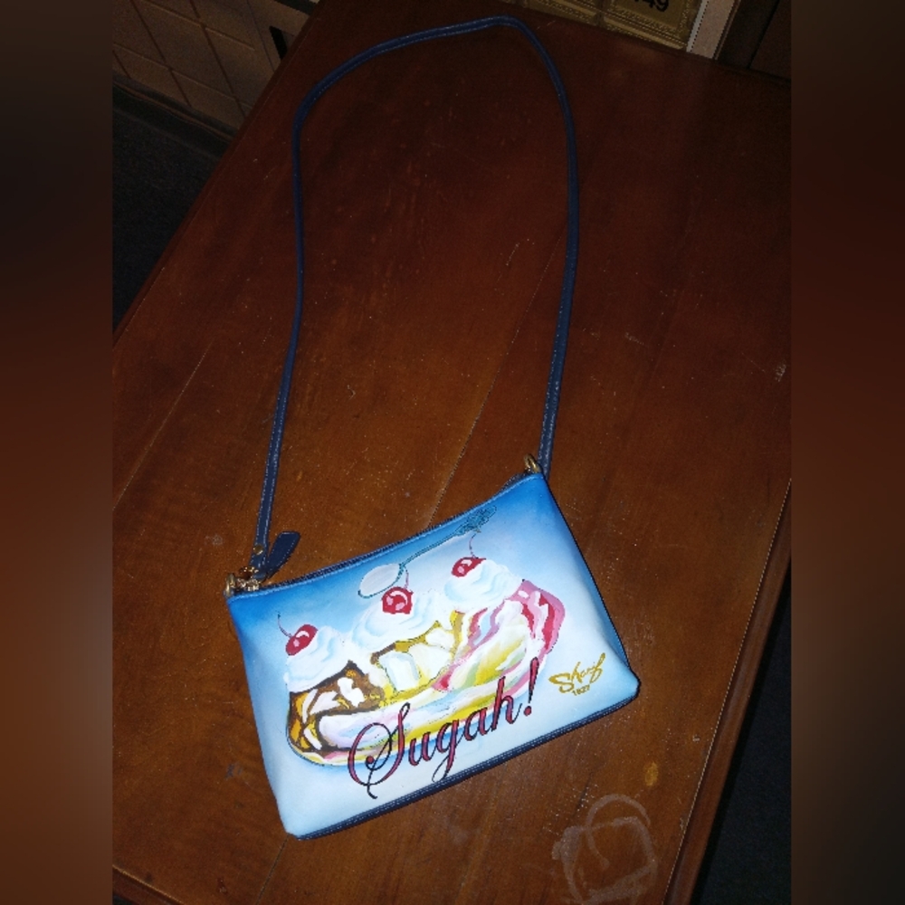 Blue Crossbody Bag
